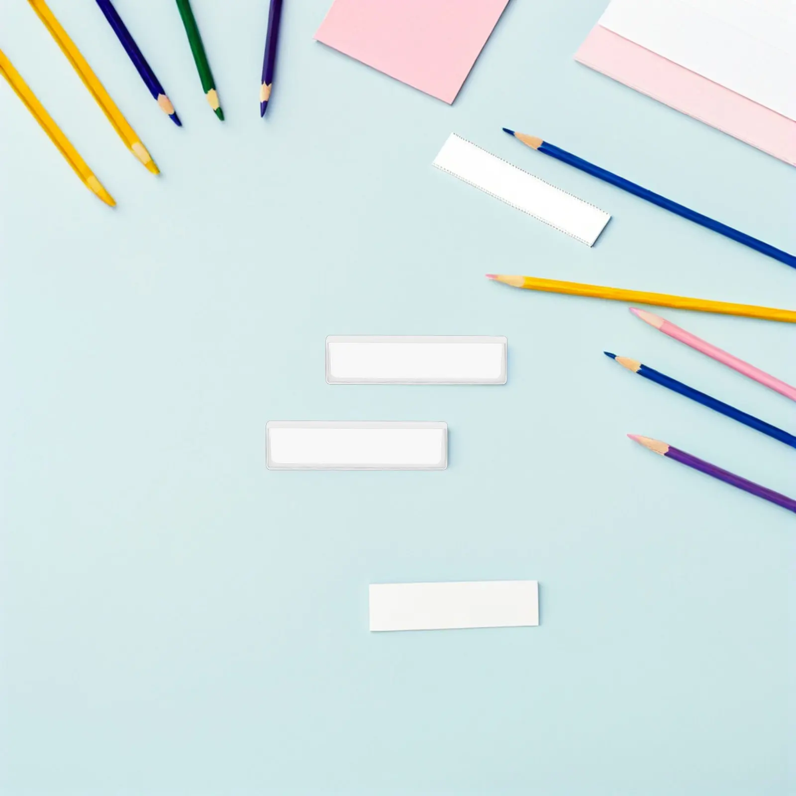 

48 прозрачных самоклеящихся карманов для этикеток, для библиотечных полок, держателей индексных карточек для книг, для сортировки документов, с клейкой основой