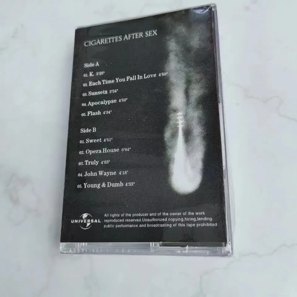 Music Magnetic Tape Greatest Cigarettes After Sex Hits Album Cassette Cosplay Walkman Car Recorder Soundtracks Box Party Music