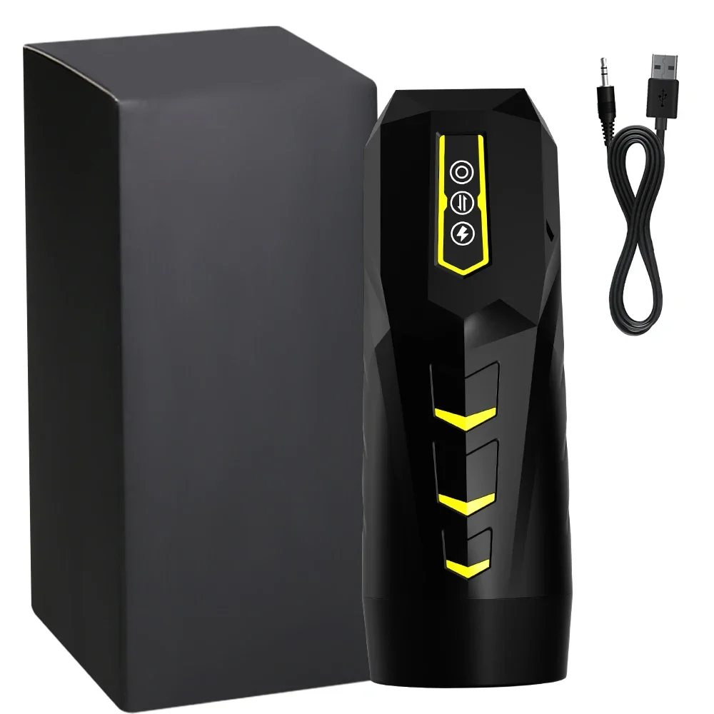 3 in 1Male Masturbator with 10 Vibration 10 Sucking Heating Vibration Modes Automatic Tight Sleeve Hoodies Male Masturbator 18+