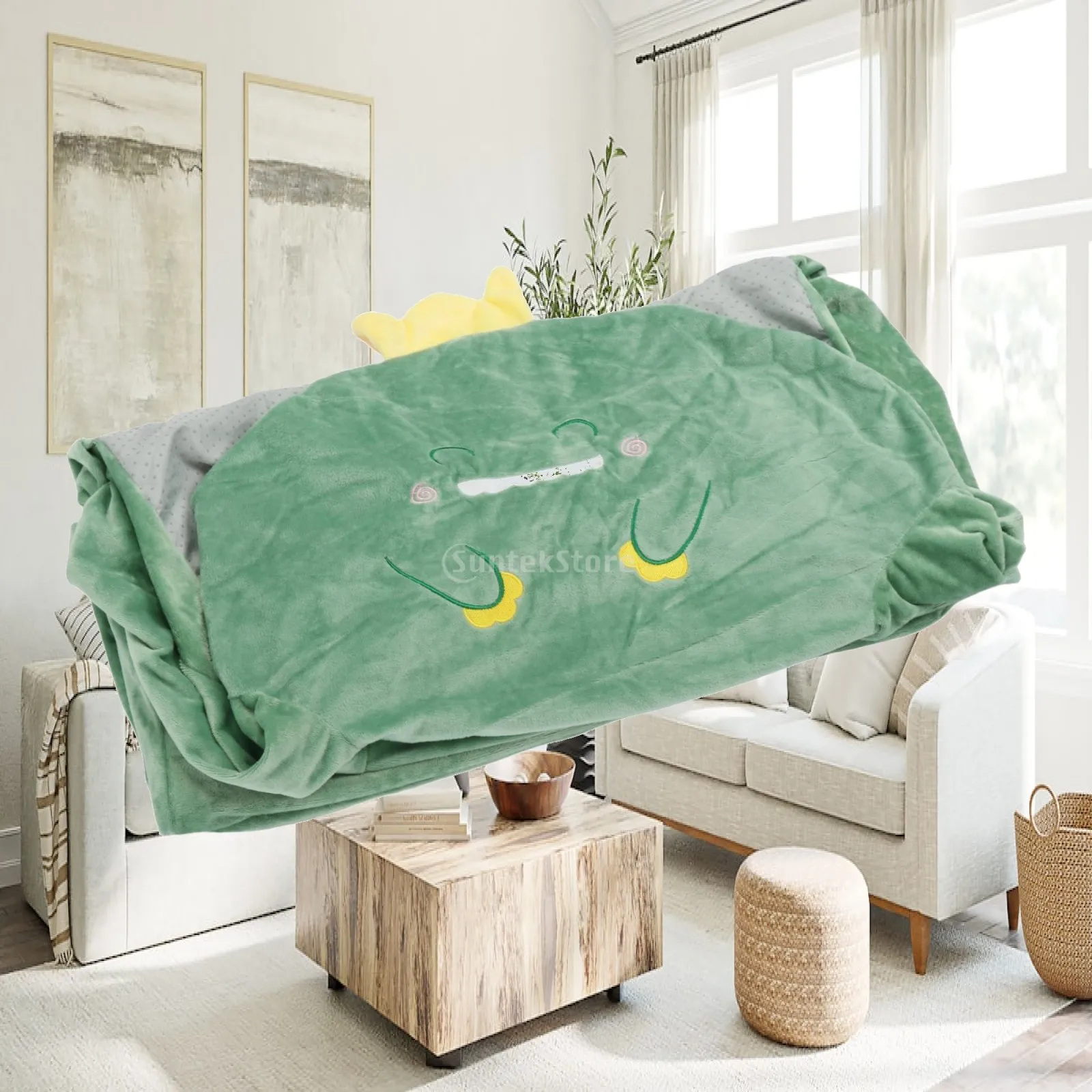 

Cartoon Couch Chairs Cover Furniture Protector Breathable Removable Washable