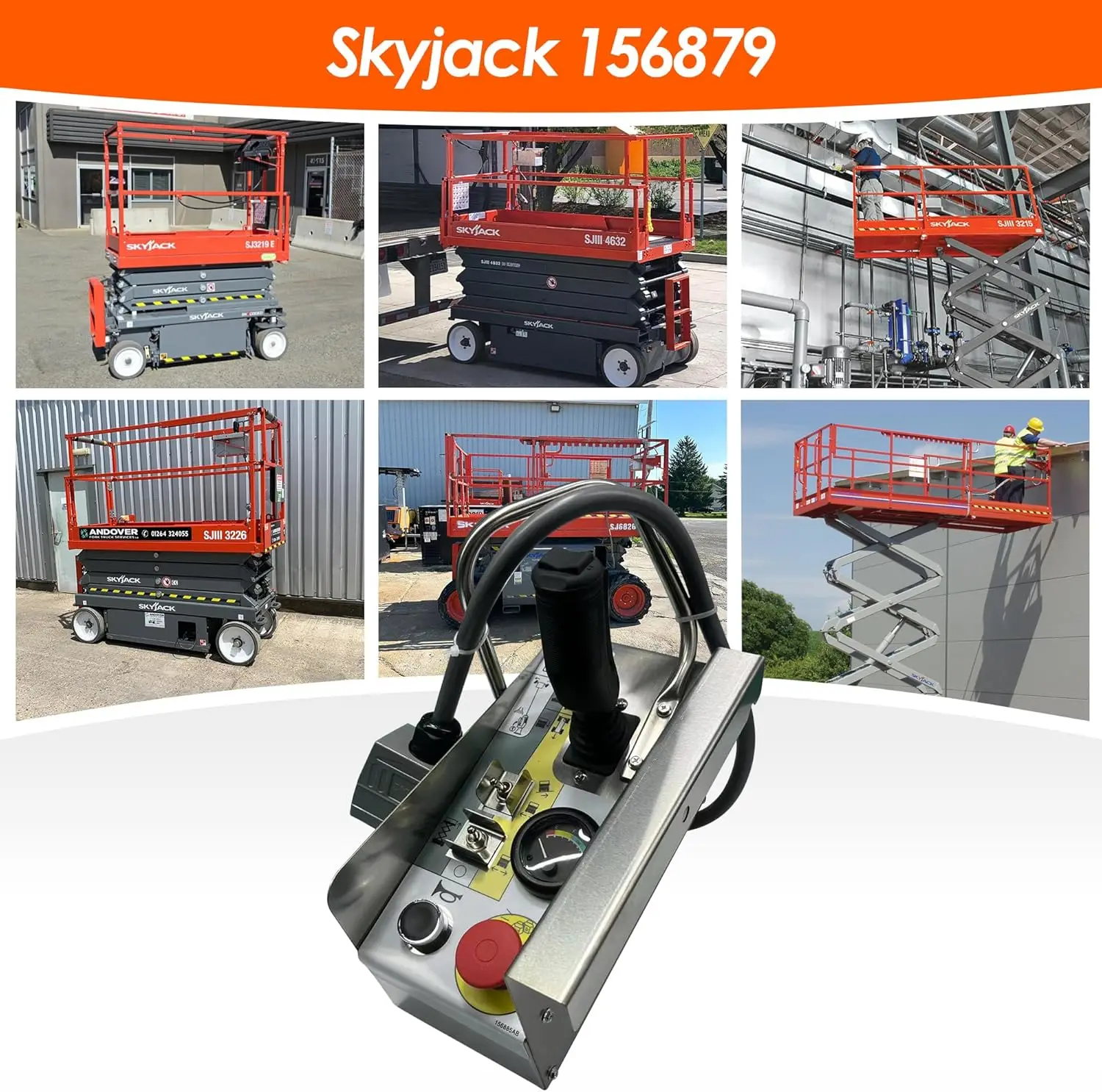 

156879 Control Box Fit for Skyjack Scissor Lift SJIII 3215 3219 3220 3226 4620 4626 4632 6826 6832 Replace 156991