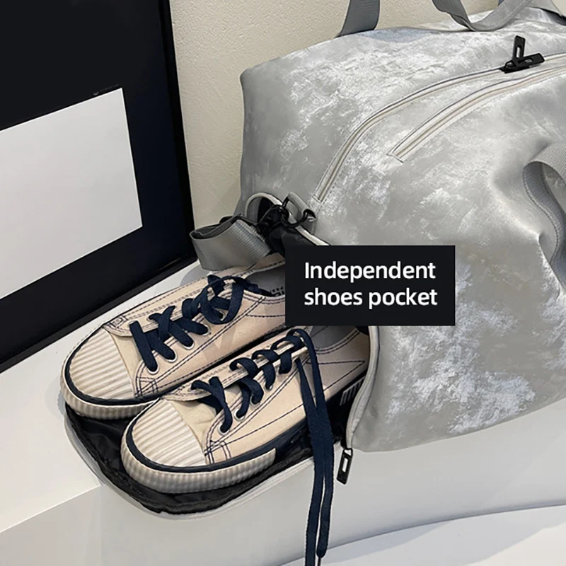 Bolsa táctica de lona impermeable multiuso con compartimento seco - imagen 5