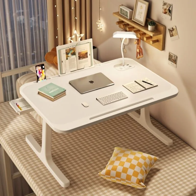 Foldable bed desk computer desk dormitory artifact student study table sitting small table board new small table