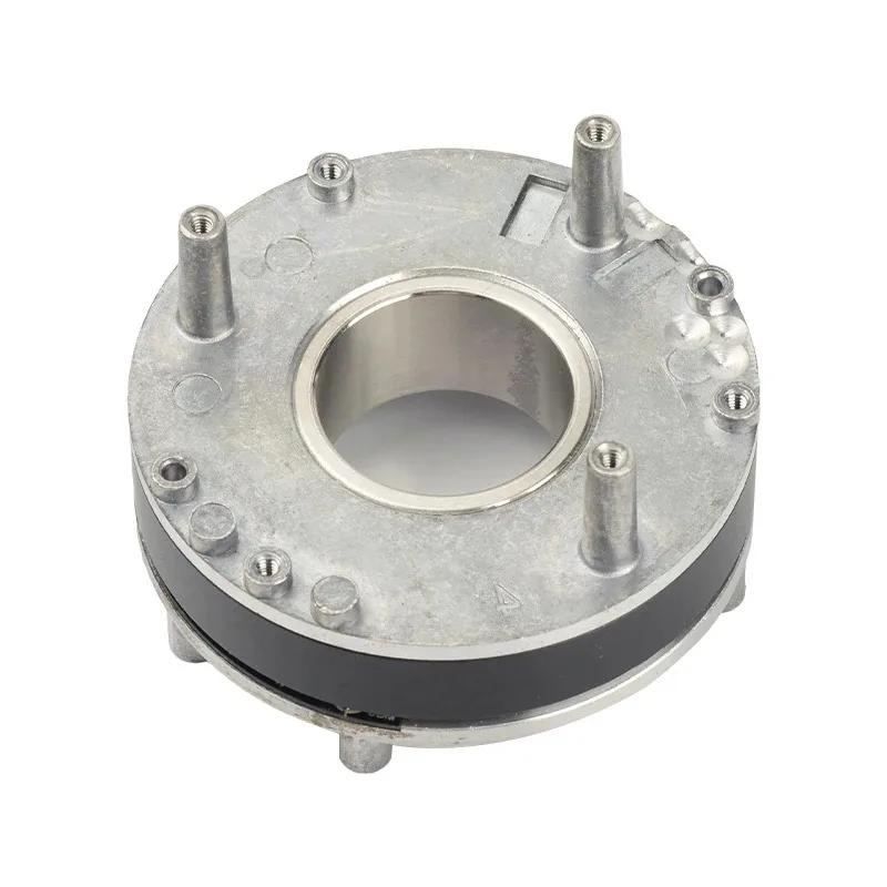 electromagnetic brake with manual release and friction plate safety core components, including motor gear bearings