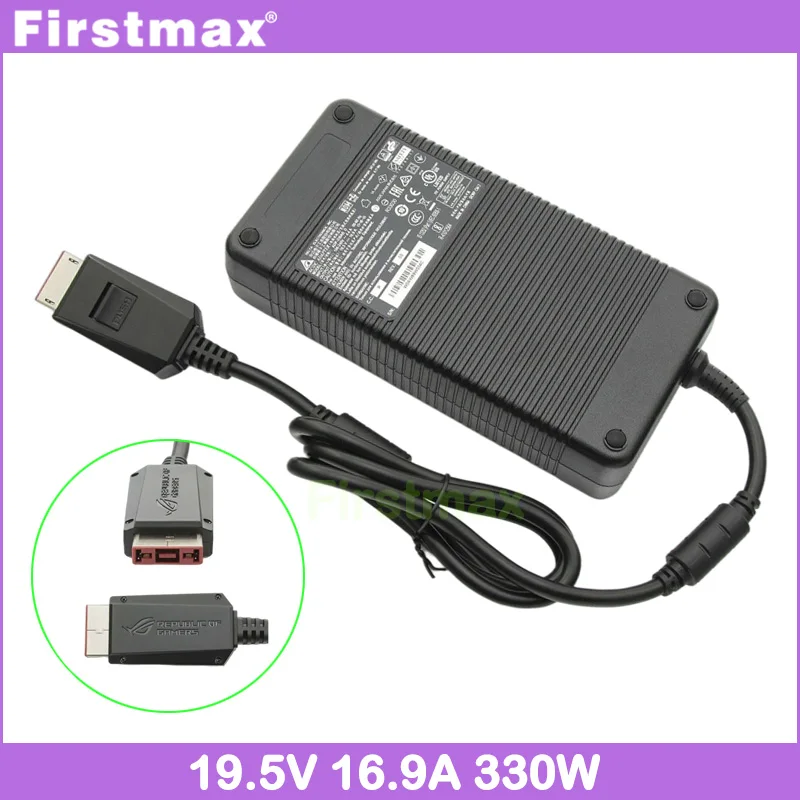 Imagem -01 - Carregador Genuíno 330w 19.5v 16.9a para Laptop Asus Gaming Rog Strix G702vi Gl702vi G703v G703vi Gx703vi Fonte de Alimentação Adp330ab d carregador genuino 330w 195v 169a para laptop asus gaming rog strix g702vi gl702vi g703v g703vi gx703vi fonte de alimentacao adp330ab d 01