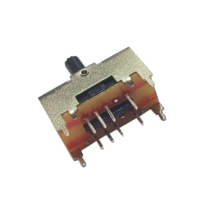 2 قطعة TS-23E02 تبديل التبديل AT10 إعادة تعيين مزدوج أربعة أقدام ثابتة رافعة التبديل خمر راديو التبديل 8Pin تبديل إعادة تعيين التبديل