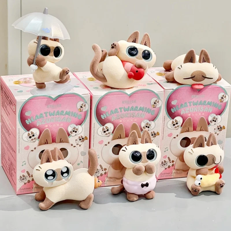 

Azukisan'S Daily Life 3nd Series Blind Box Heartwarming Azukisan Mystery Box Cute Anime Figures Model Christmas Gift Toys