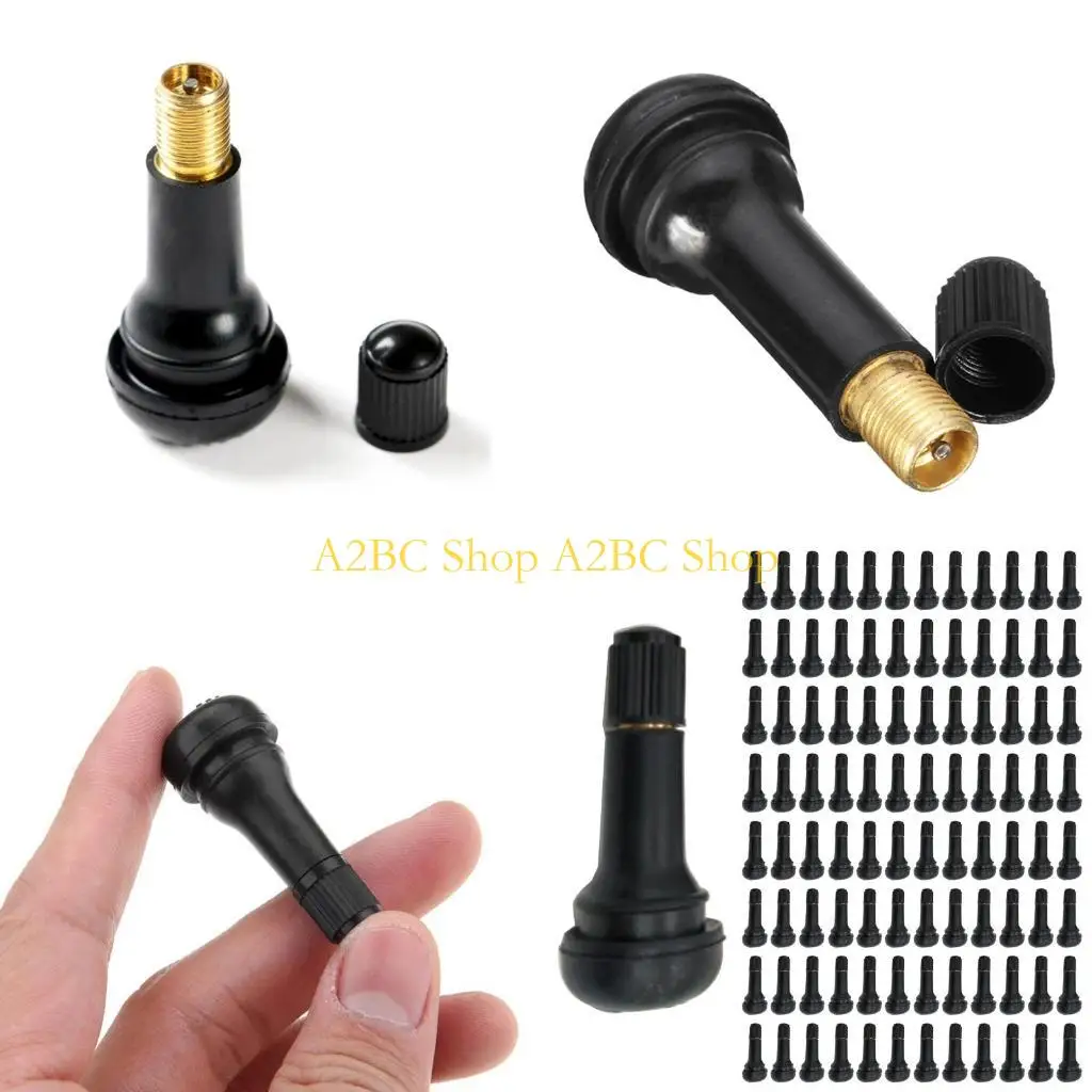 A2BC CAR Deless The Dameply Tire для стеблей клапанов TR413 Snapin Rubber Vacuum для стеблей клапанов SH