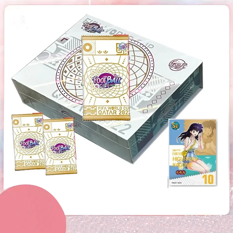 Goddess Story Football Girl Collection Cards Anime Figure Child Kids Birthday Gift Game Cards Table Toys For Family Christmas