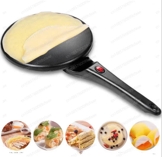 

Electric Crepe Maker 110V 220V Household Electric Baking Pan Pancake Maker Single-side Heating Breakfast Machine