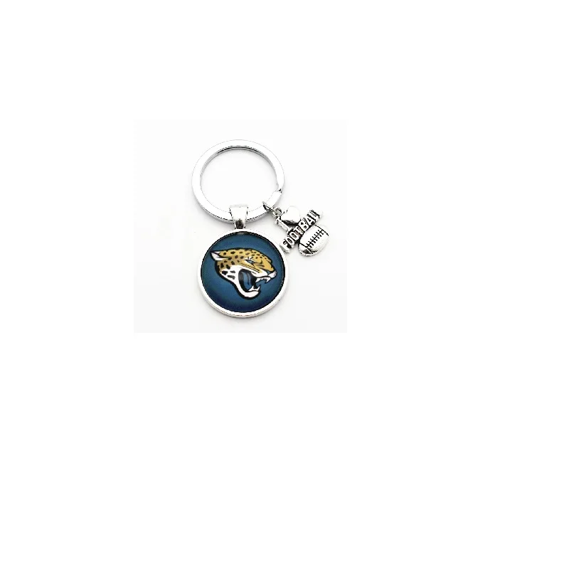 American Team Keychain Football nfl  Keyring Jewelry Gift for women men