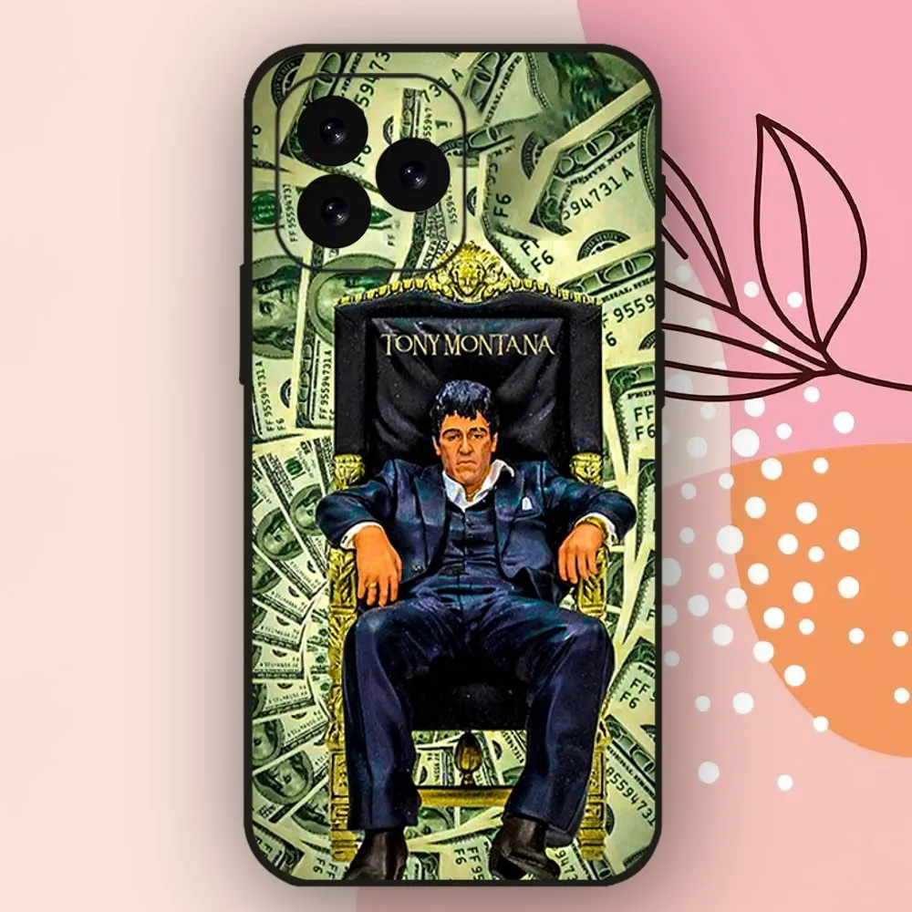 Film Crime Scarface Phone Case For iPhone 11 12 13 14 15 Mini Plus Pro Xs Max X S Plus XR Shell