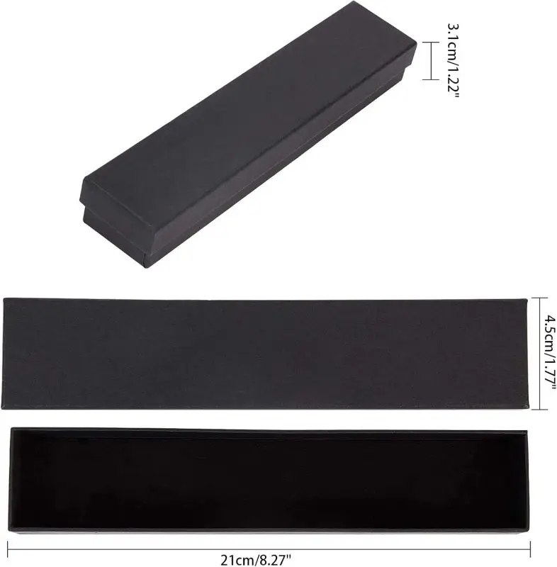 Kraft Paper Gift Boxes, 12 Pcs