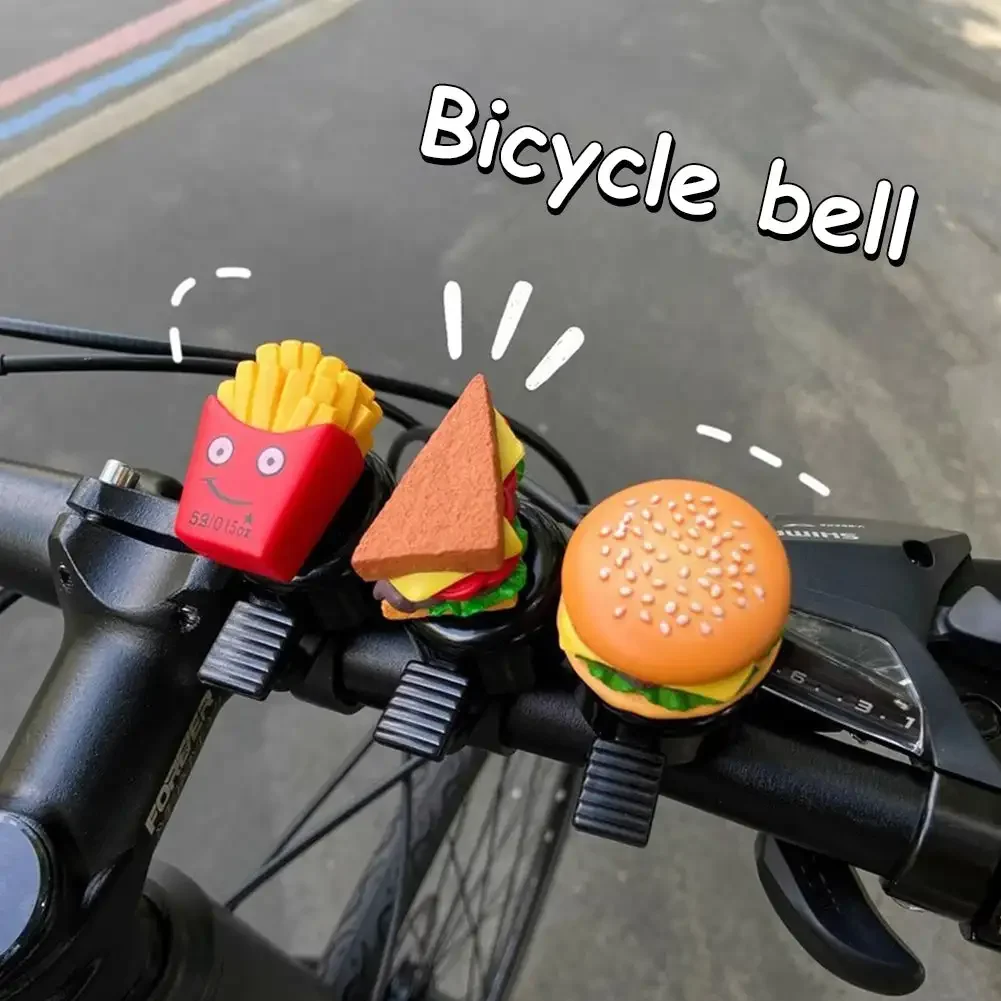 Hamburg Cartoon Bicycle Bell Super Ringing Children's Mountain Bike Universal Bell Scooter Bell Bike Decoration