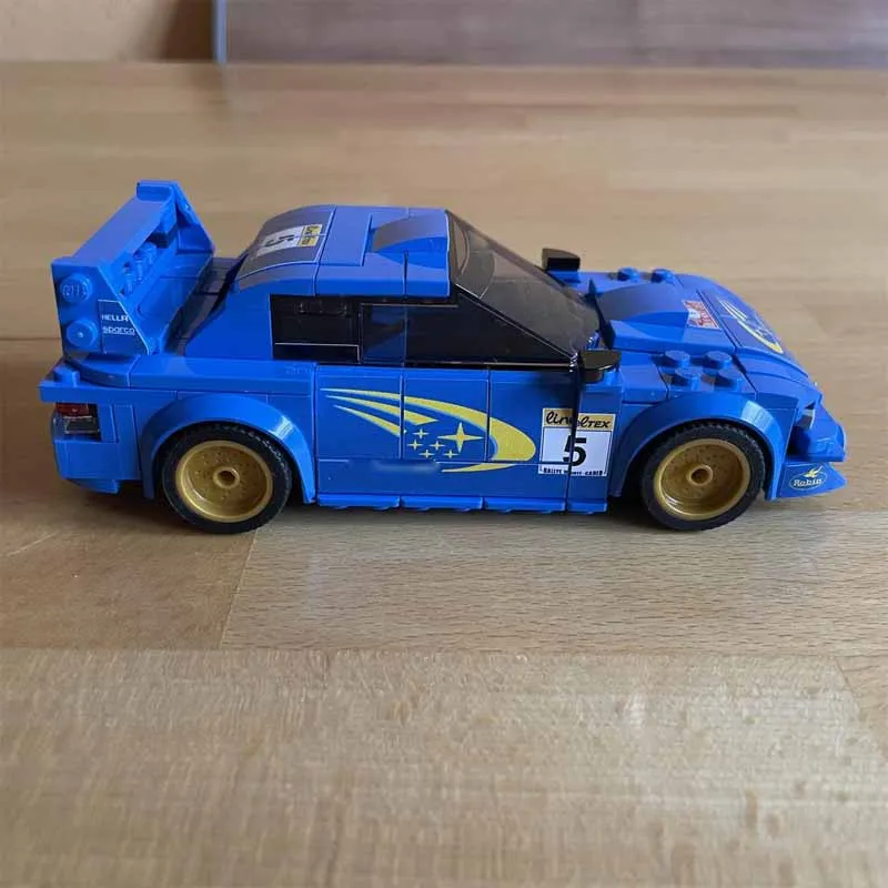 

MOC-171738 Classic City Sports Car Racing Building Block Model, 284 Pieces, Boys' Children's Birthday Building Block Toy Gift