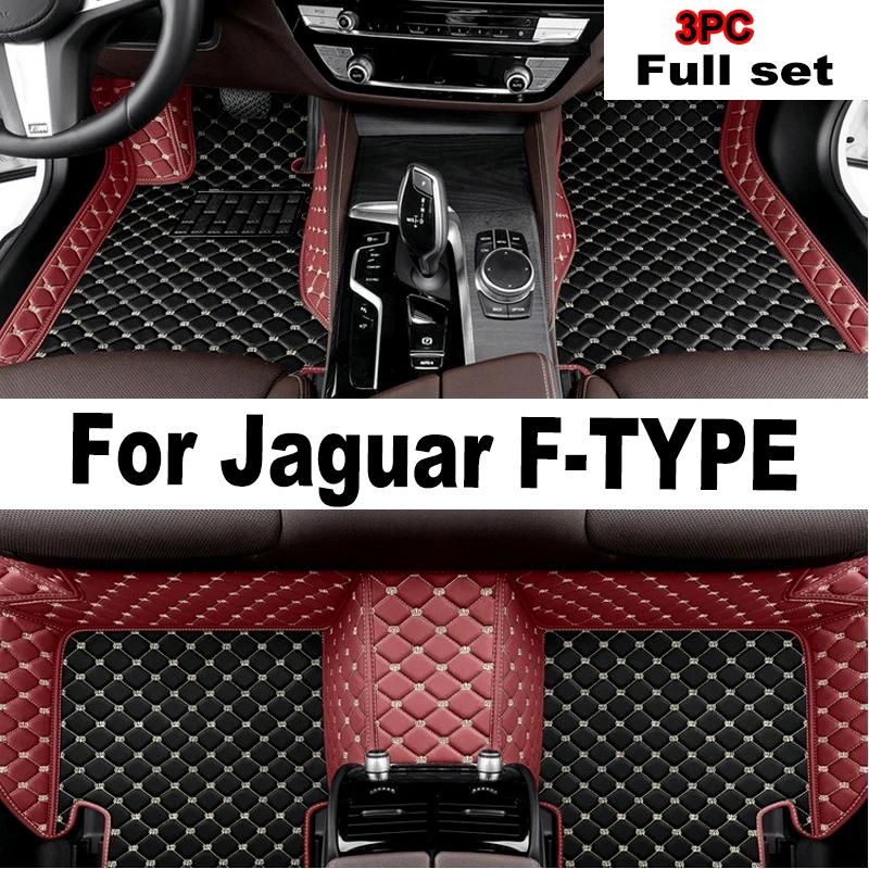 

Car Floor Mats For Jaguar F-TYPE 2024 2023 2022 2021 2020 2019 2018 2017 2016 2015 2014 2013 Carpets Auto Foot Rugs Accessories