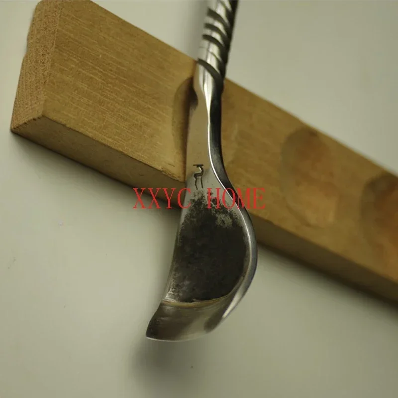 Hand Forged Carving Gouge Bowl Spoon Kuksa, Premium Woodcarving Tool TD-DN1