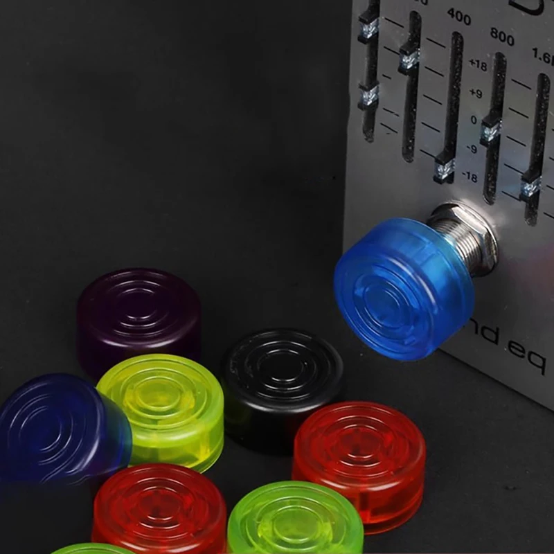 Pedal topper guitarra pedal topper multi cor pedal botão tampas pedal de guitarra stomp botões para pedal placa