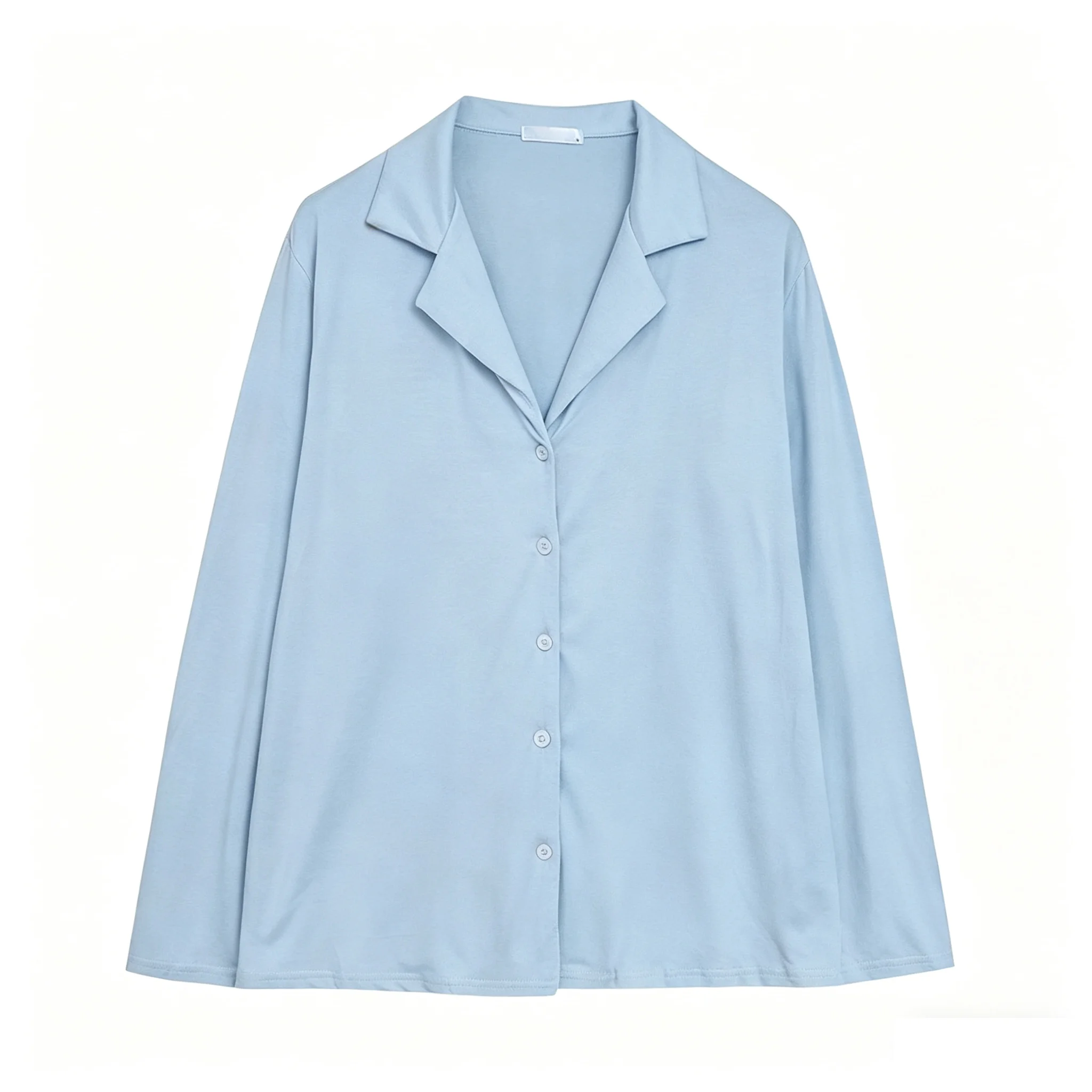Comfortable Soft Spring Sleepwear Long Sleeve Loose Women's Home Clothes Elastic Skin-friendly Multi-color Polyester Fiber