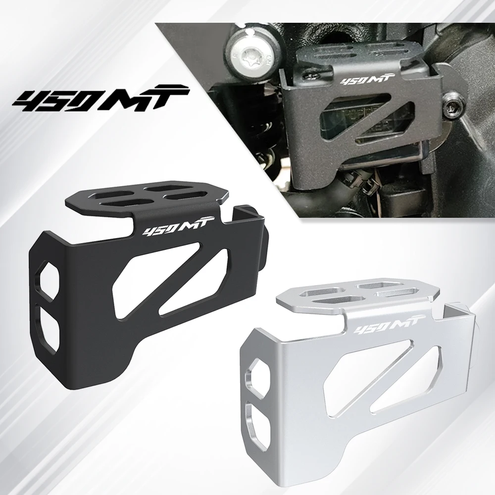 

450MT Rear Brake Fluid Reservoir Cover Protection For CFMOTO CF MOTO CF450MT 450 MT 450 MT450 2024 2025 Motorcycle Oil Cap Guard