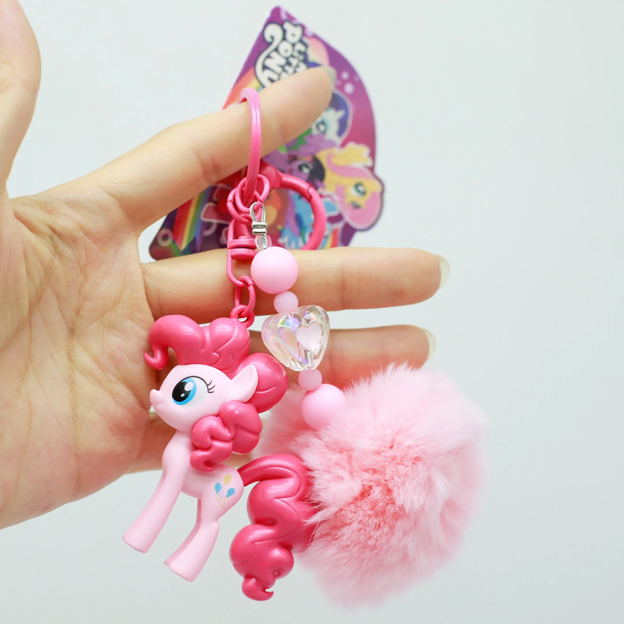 هاسبرو بلدي ليتل المهر قوس قزح داش Fluttershy الخنصر فطيرة أبلجاك نادر نموذج حقيبة أنيقة المعلقات سلاسل المفاتيح الحلي هدايا الاطفال