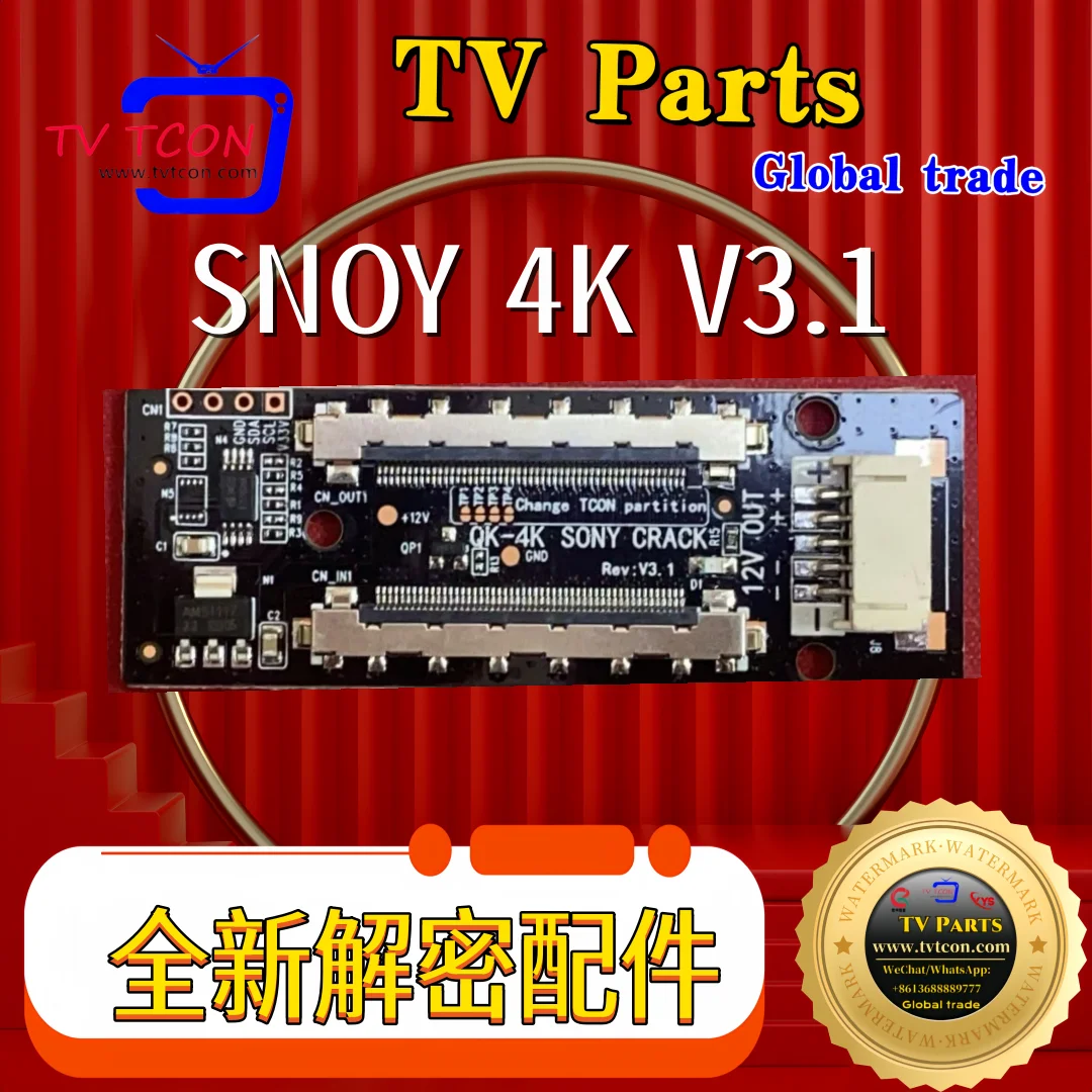 For Sony Original TV for SONY 4K UHD 60HZ 120HZ for Different Screens Without Power-On Decryption QK-4K for SONY 4K V3.1