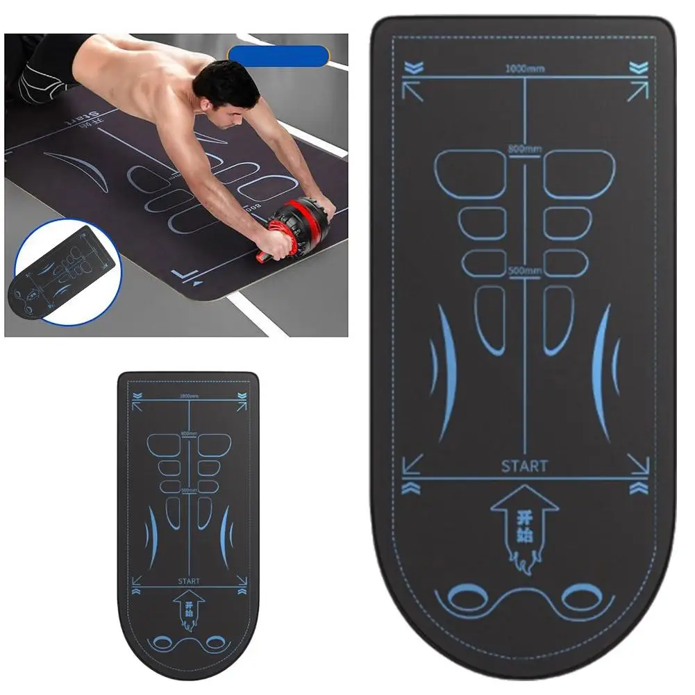 Sports Floor Mat Non Slip Abdominal Knee Mat Female Special Anti Slip Shock Absorbent Silent Mat Body Position Mat