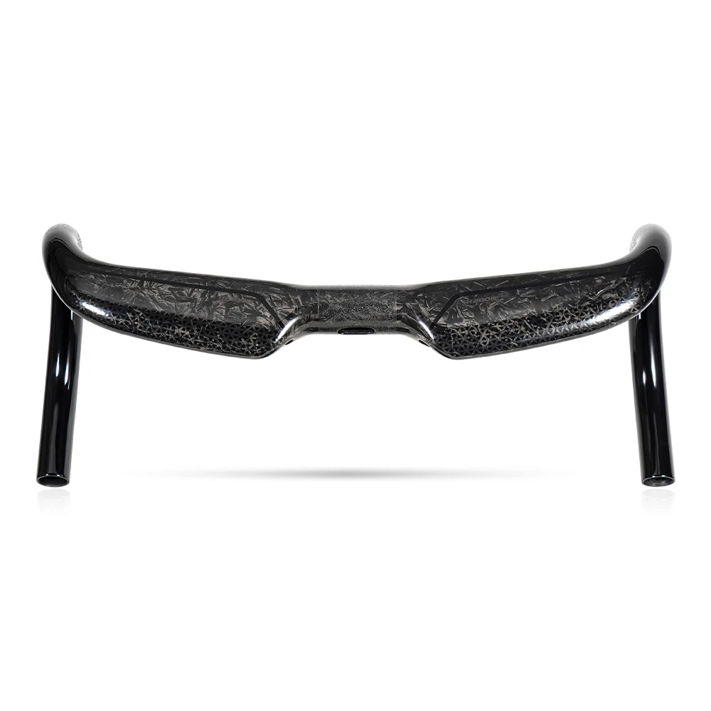 AliExpress TOSEEK High-Strength Carbon Road Bike Handlebar 380/400/420/440mm UD Glossy Racing Drop Bar Internal Routing