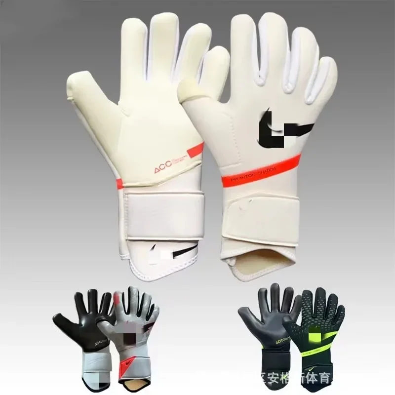 

Thickened Latex Adult Match ProfessionalTraining GoalkeeperGloves Anti Slip Wear-resistant Waterproof Football Goalkeeper Gloves
