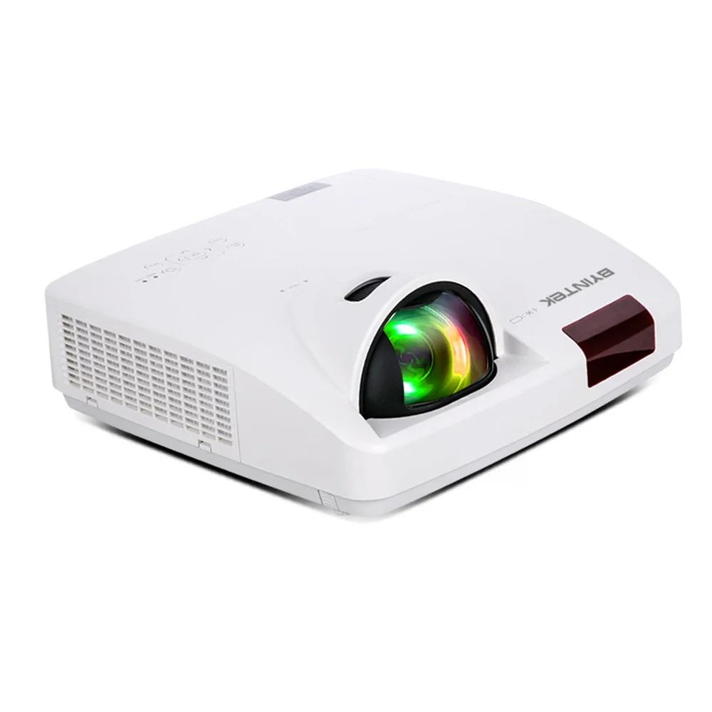 Ultra Short Throw Advertising Projector 4k,3000 Ansi Lumens Outdoor Professional Cinema Projector