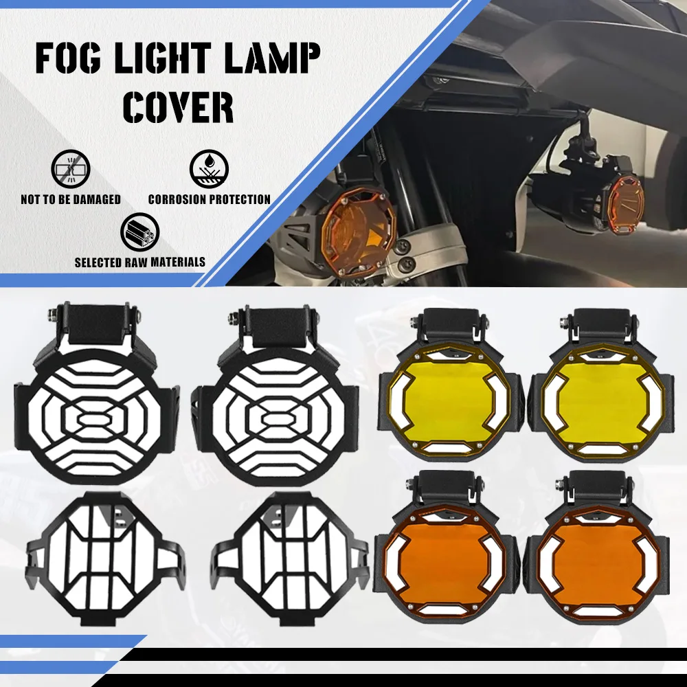 

For BMW R 1250 GSA GS LC ADV Adventure R1200GS F850GS F750GS Motorcycle CNC Flipable Fog light lamp Protector Guard Lamp Cover