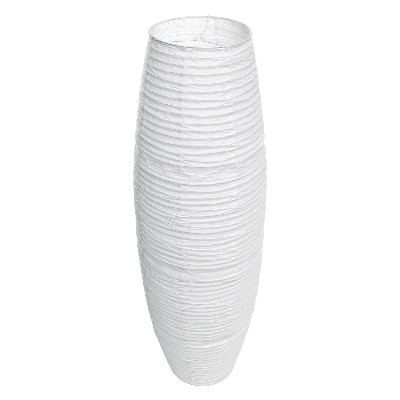 LED Paper Vertical Lampshade Modern Floor Shades for Bedside Bedroom Light Cover