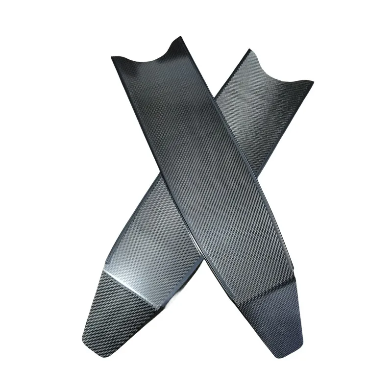 

Pure Carbon Long Swimming Fin Carbon Fiber Blades Freediving Blades with Water Strip