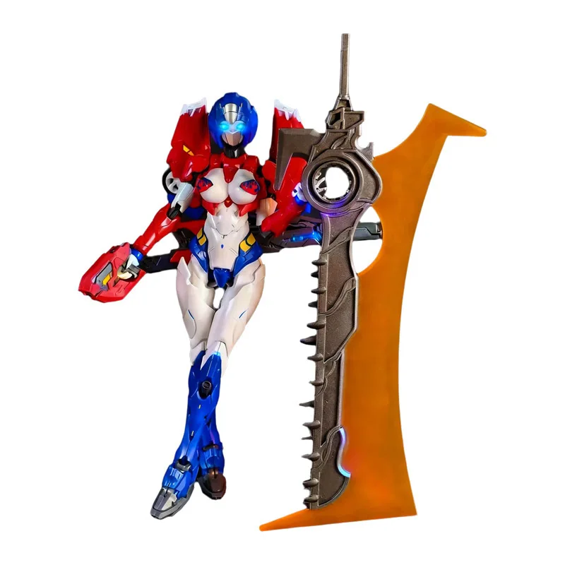 

Горячая новинка: Улучшенная сборная модель робота-фигурки Арчи Сасси с подсветкой глаз и большим мечом – коллекционный конструктор