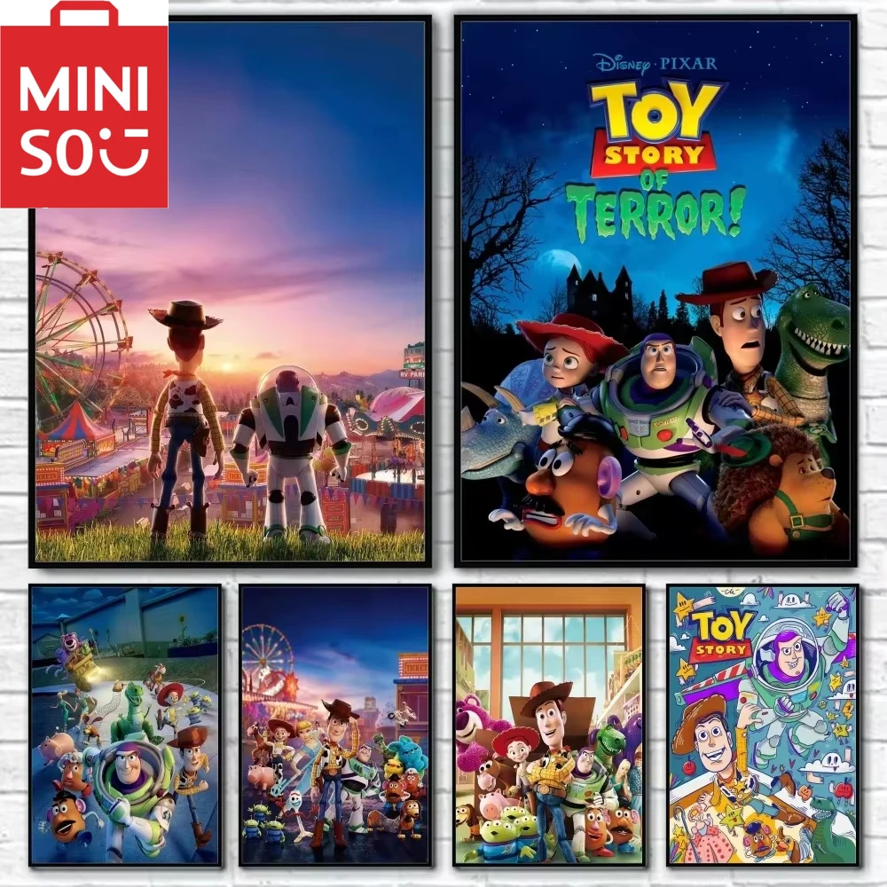 

MINISO картина маслом по номерам наборы Marvel Toy Story номер рисунок холст DIY картины по номерам домашний декор