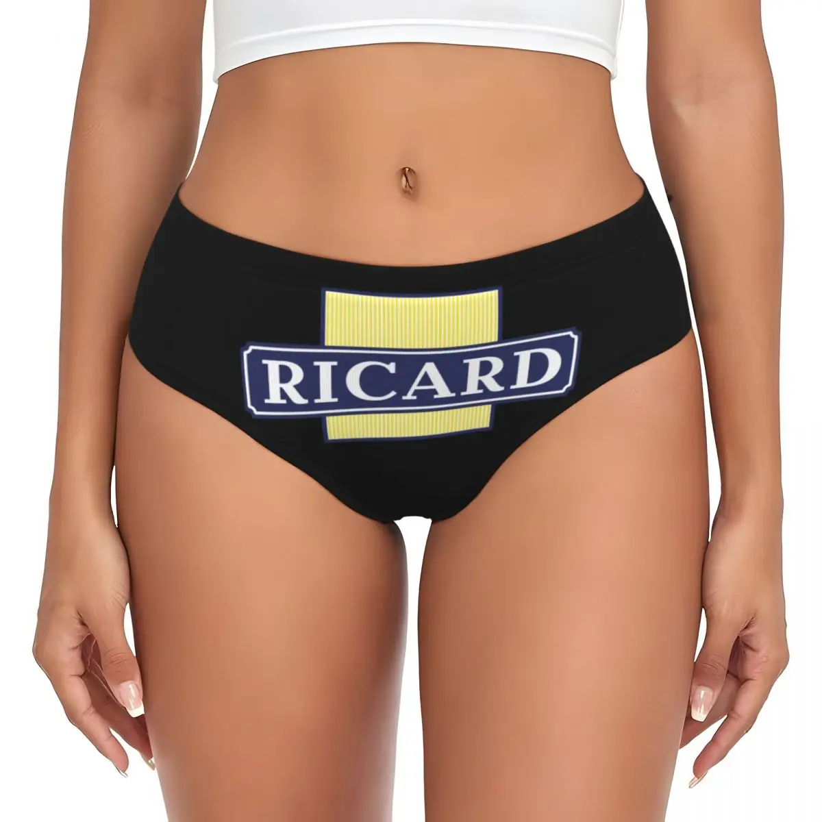 

Custom Marseille France Ricards Brief Panties Women Comfort Stretch Underwear