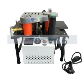 

RU EU Manual Edge Banding Machine Double Side Gluing Portable Edge Bander Woodworking Edge Banding Machine 220V 1200W