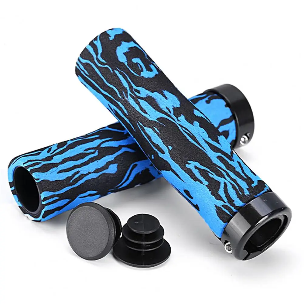 Bicycle Handlebars Grips 2Pcs Convenient Dustproof Reusable  Camouflage Handlebar Covers Grips for Racing