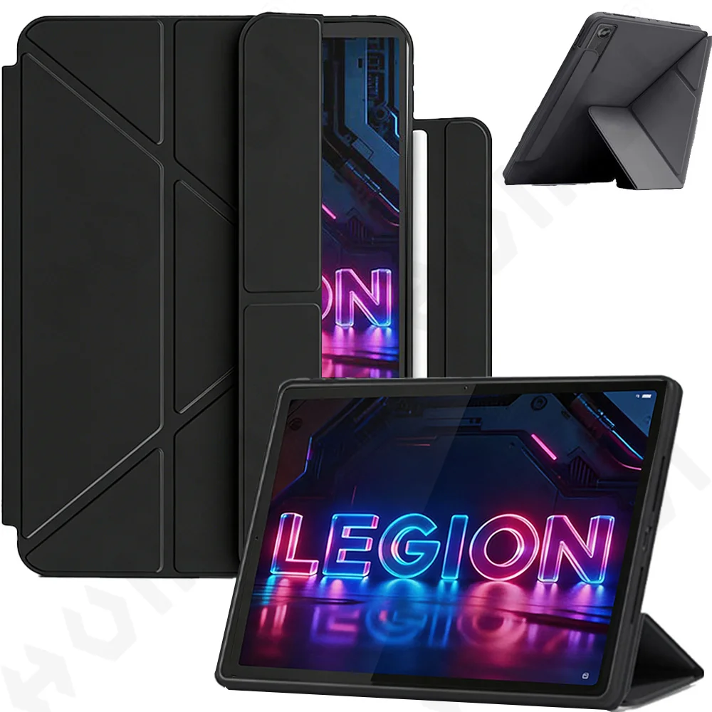 

Case For Legion Gen 5 2026 8.8 inch/ For Legion Y700 5th 2026 With Pencil Holder Tablet Trifold Stand Smart 6-in-1 Y-Shaped