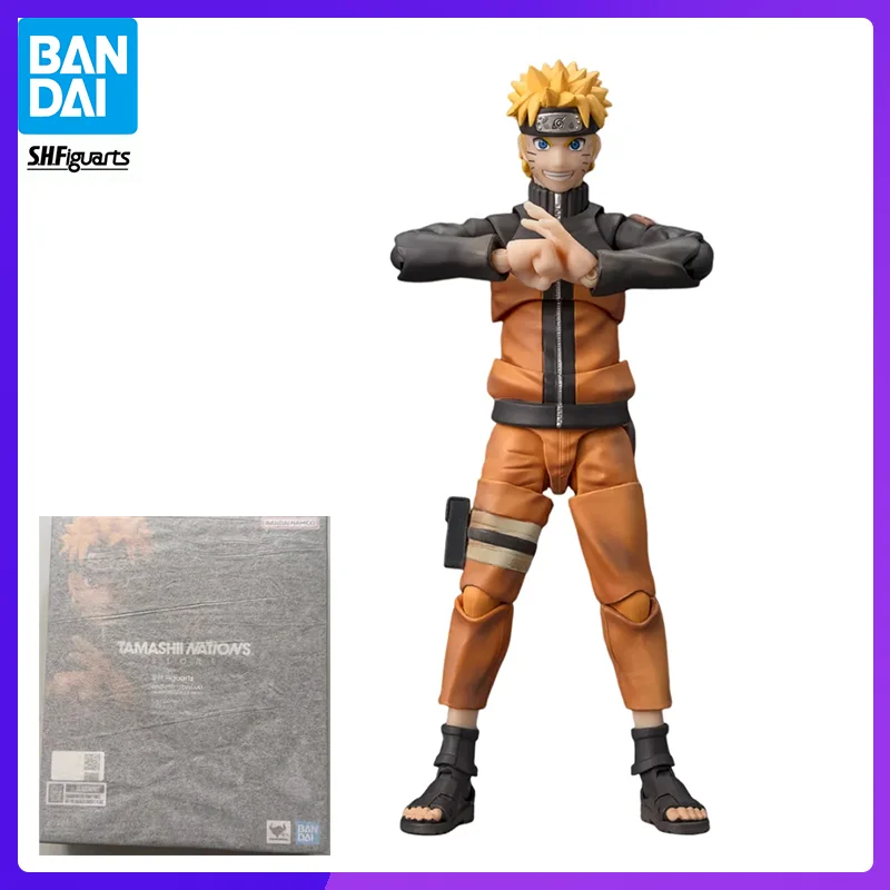 

In Stock Bandai S.H.Figuarts NARUTO Naruto Uzumaki Original Genuine Anime Figure Model T S.H.F Toy Boys Action Figure Collection