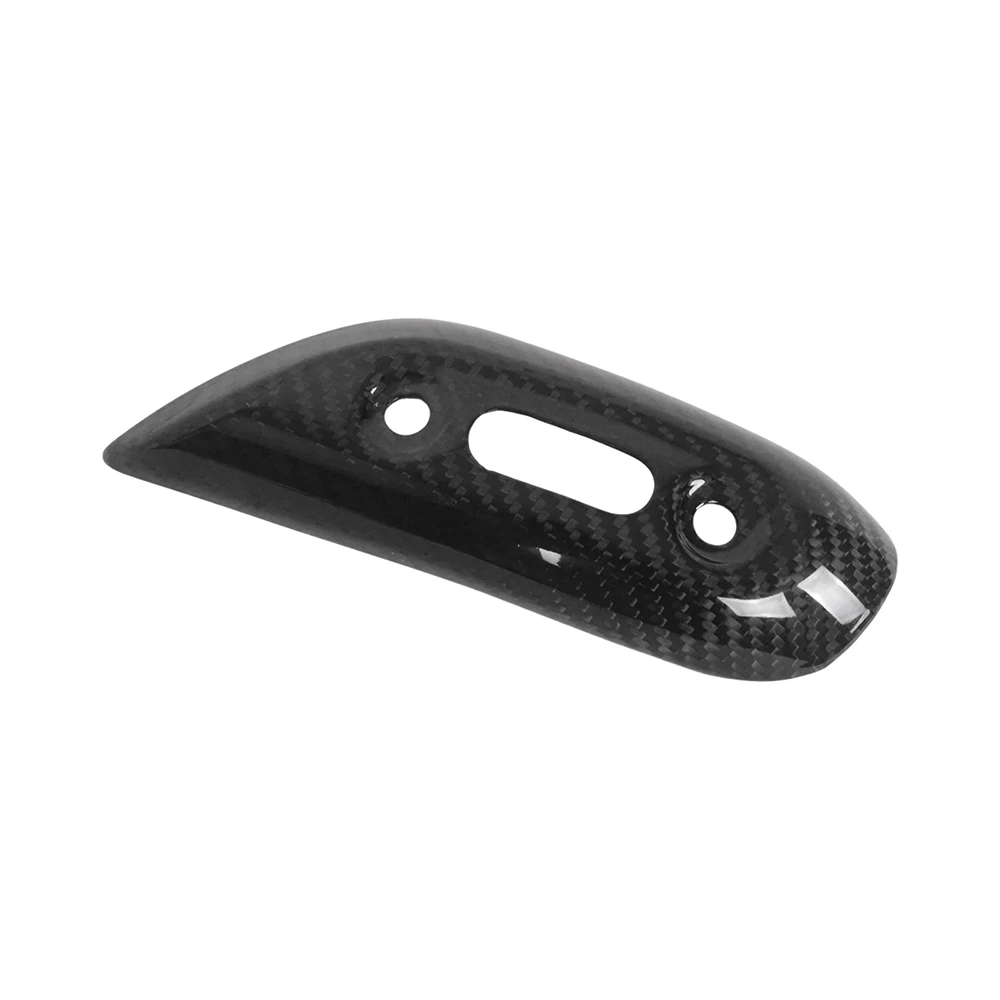 Per Ducati Monster 696 795 796 1100 In Fibra di Carbonio di Scarico Scudo Termico Tubo Della Copertura Della Protezione Anti-Scottatura Borsette