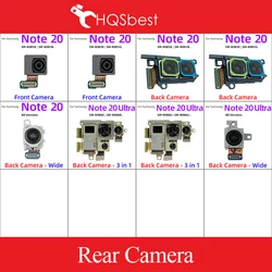 삼성 갤럭시 노트 20 울트라 N981n N981U N986n N986U 용 메인 전면 카메라, 후면 후면 카메라, 플렉스 케이블