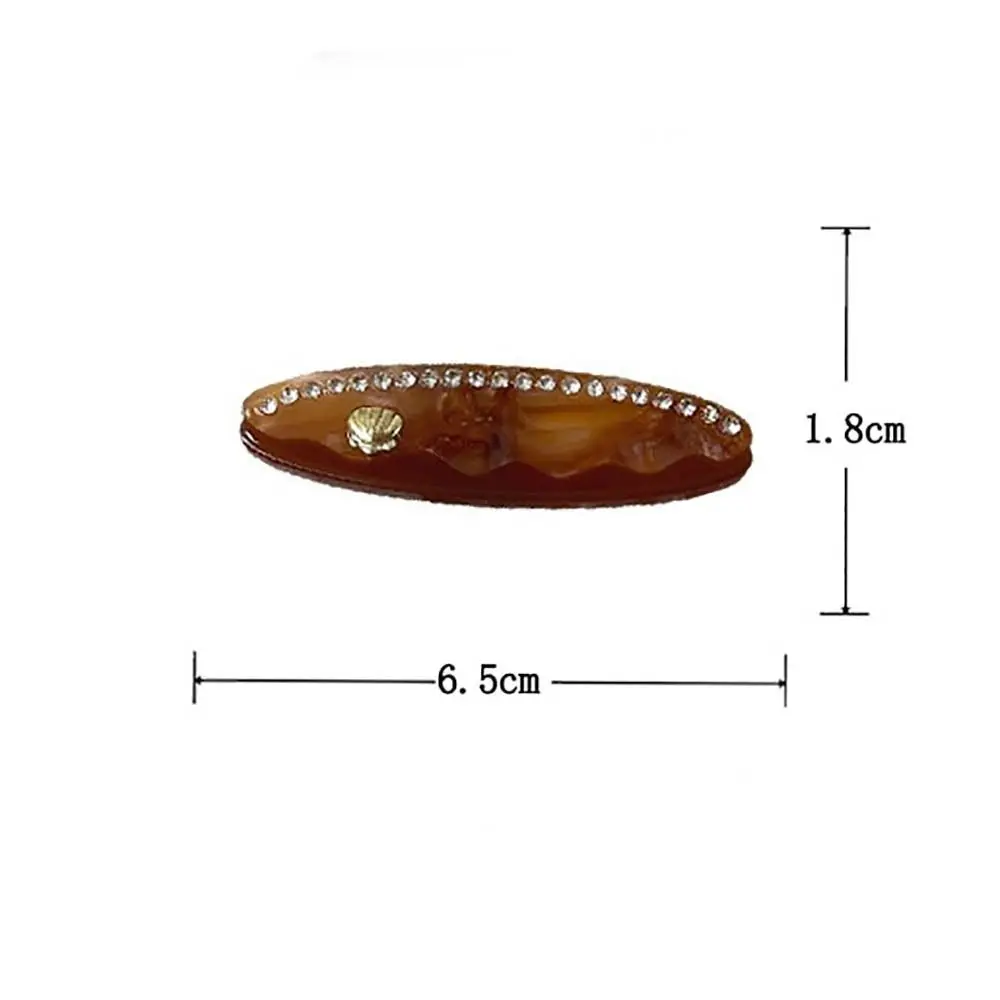 Neue Essigsäure Haar Klaue Clips Strass Haar Styling Entenschnabel Clip Pony Haar Clip Kopfschmuck