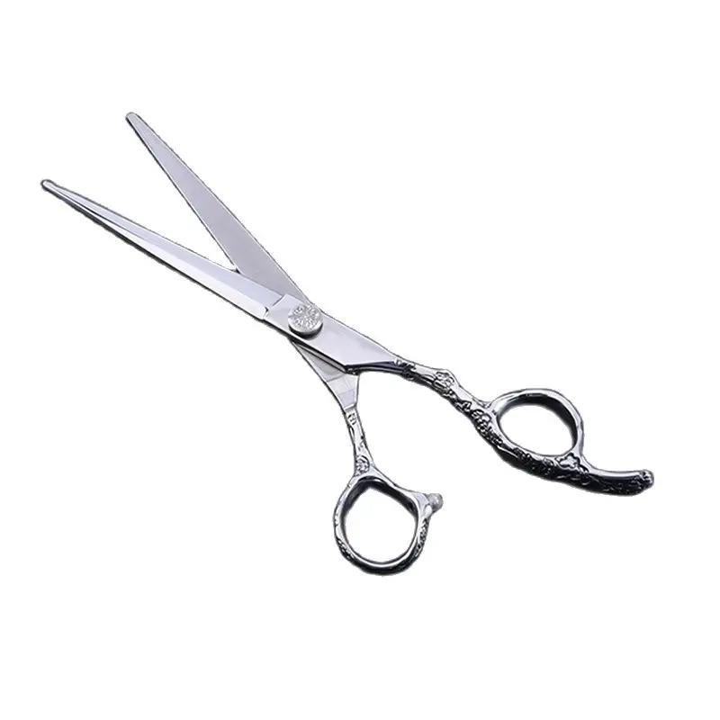 Forbici professionali da 7 pollici per tagliare i capelli, forbici affilate per baffi da barbiere, forbici da parrucchiere in acciaio inossidabile