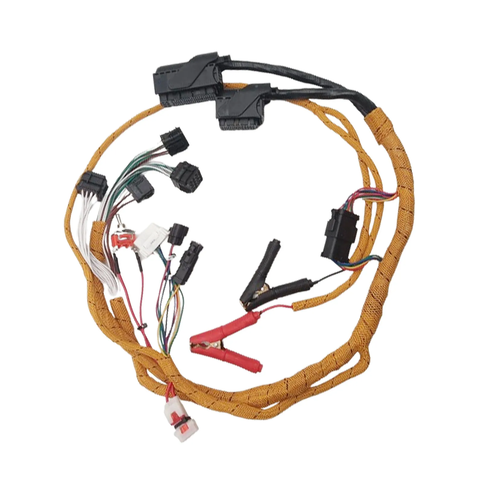 Diagnosis Wiring Harness for Mitsubishi D04FR D06FR 4M50 SY215 Engine Start Testing Cable Excavator Engine Start Cable