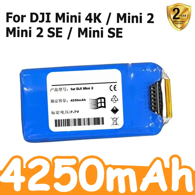 4250mAh Battery for DJI Mini 4K / Mini2 / Mini 2SE / Mini SE