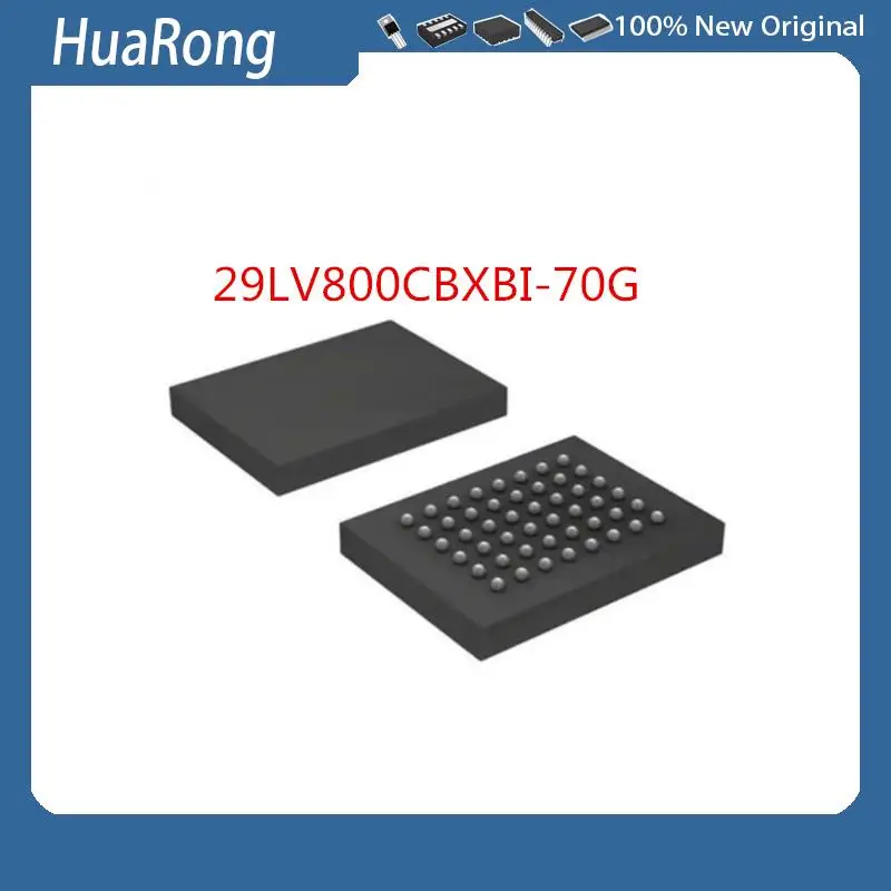 

5PCS/LOT 29LV800CBXBI-70G MX29LV800CBXBI-70G BGA48