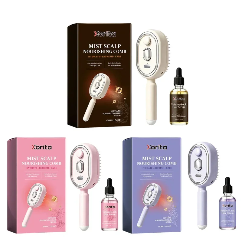 Electric Spray Air Cushion Scalp Comb