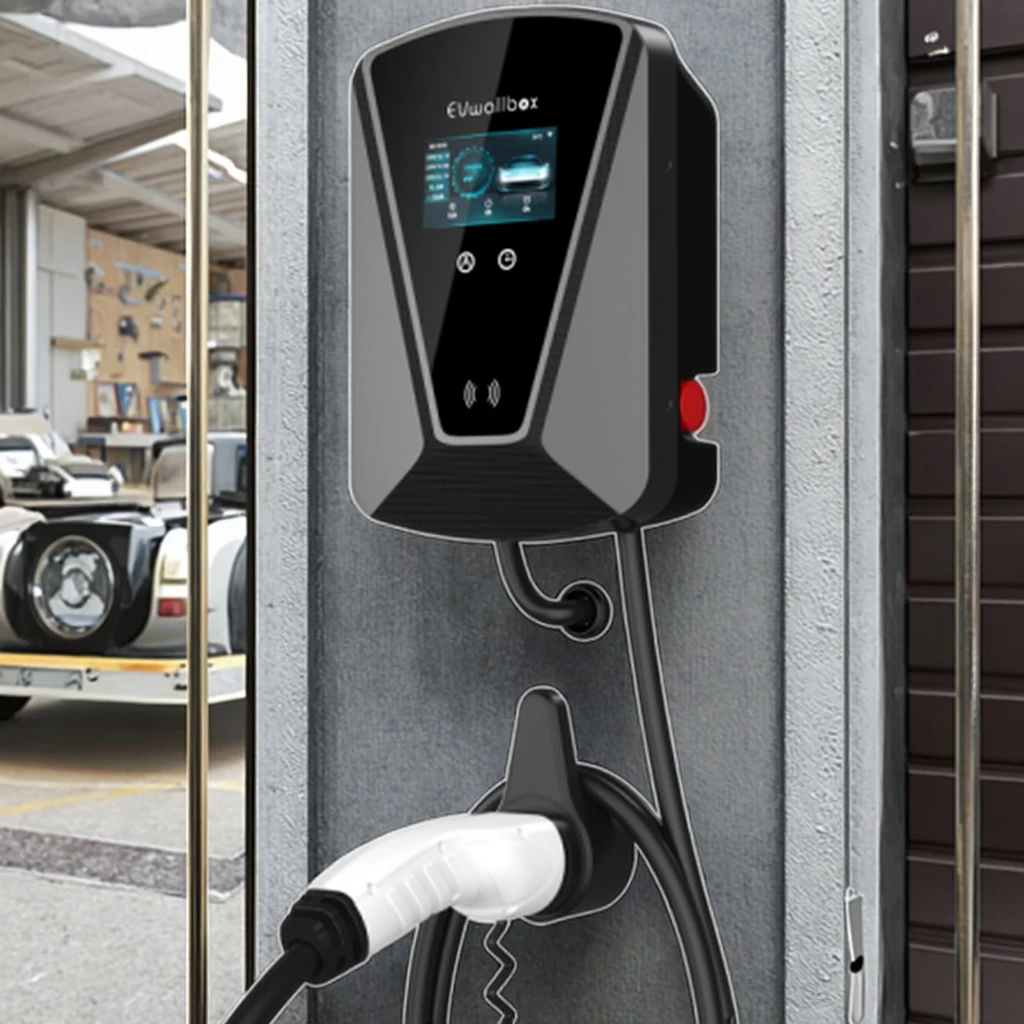 Aangepaste slimme 7KW 11KW 22KW IEC 62196 RFID-functie elektrische auto Type2 Wallbox EV-oplader