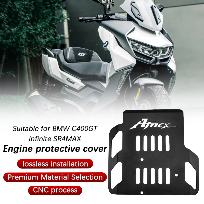

Motorcycle Accessories for Loncin Voge 350 SR4MAX SR4 MAX 2024 Modified Engine Protector Chassis Thickened Protective Plate